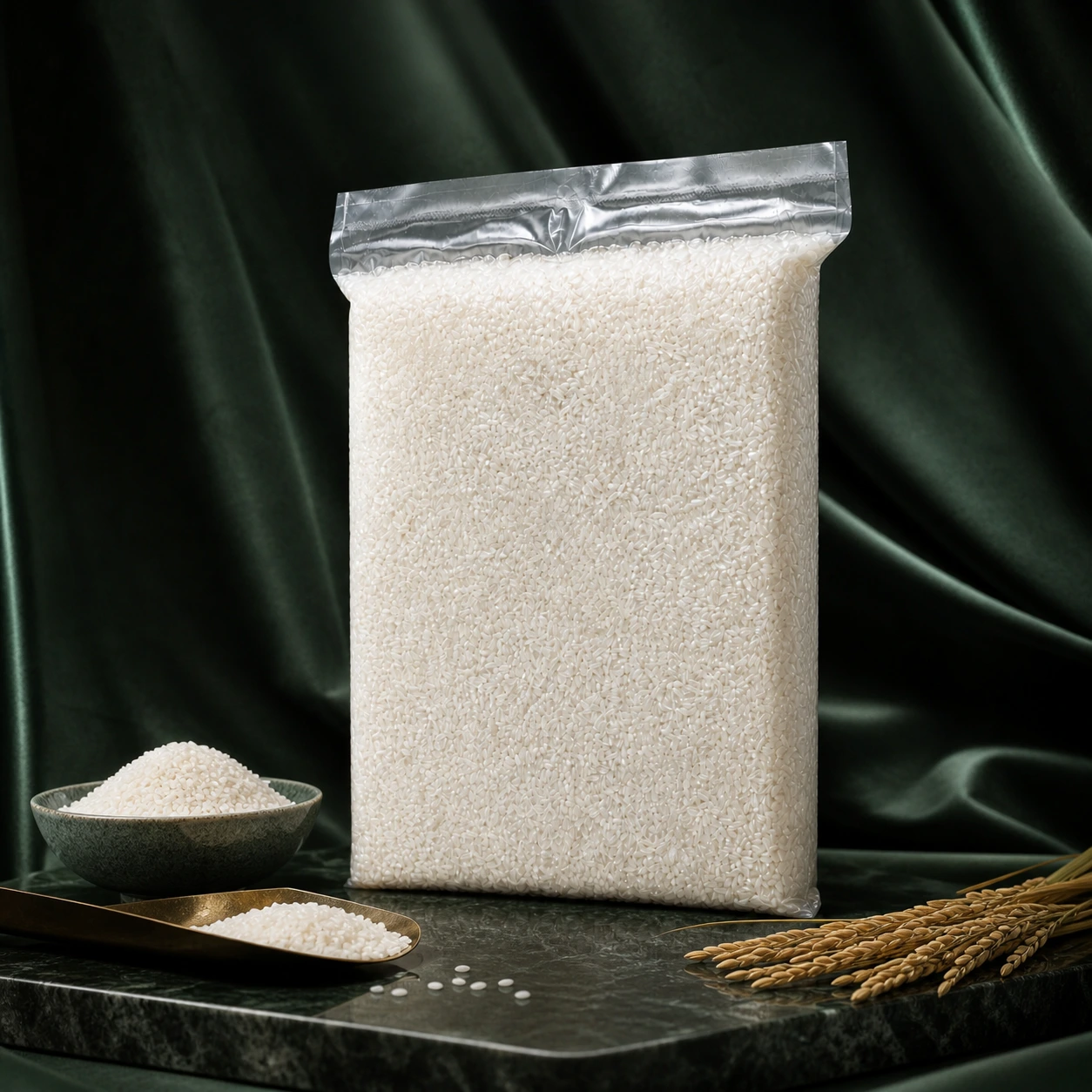 Beras MJ Premium A · 5 kg kemasan vakum — beras premium Bandung pulen dan wangi
